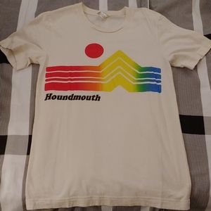 Houndmouth Concert Band shirt rainbow xs